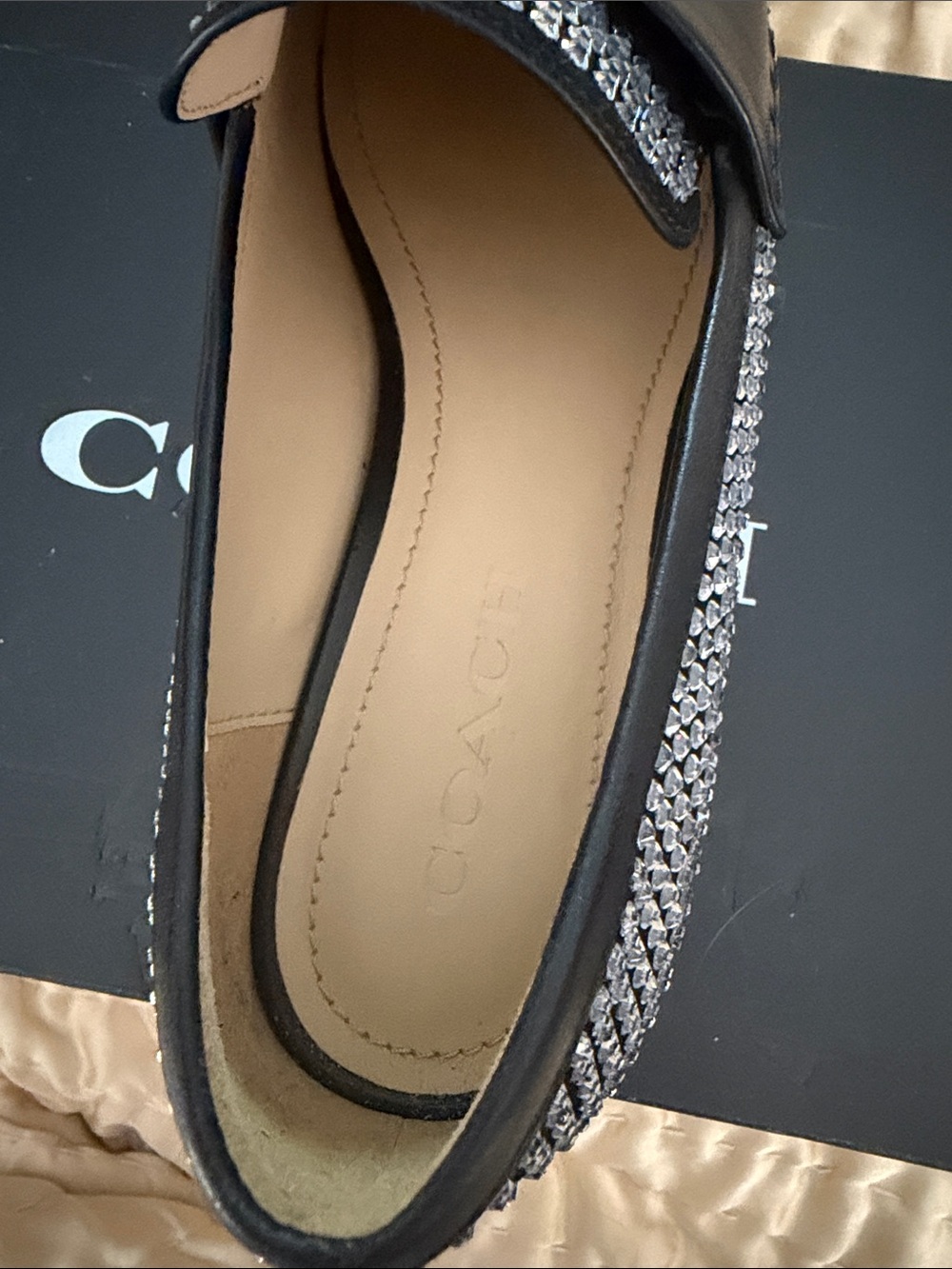 Coach Leah Crystal Loafers - Picture 13 of 16